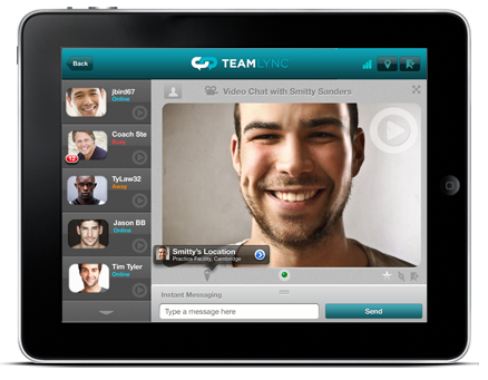 TeamLync's App and Video Chat